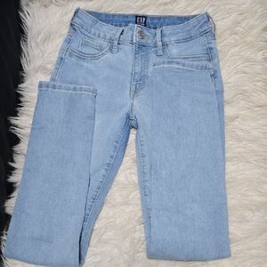 GAP Kids Slim Stretch Super Skinny Jeans in Light Blue